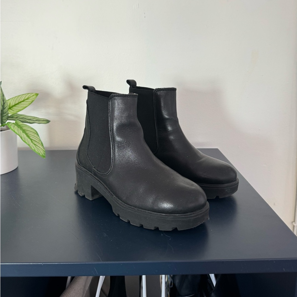 Enzo Tesoti Made In Spain Leather Chelsea Boots